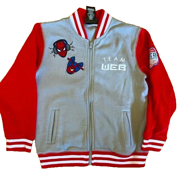 Marvel Spider-Man Team Web Varsity Jacket – Disney Parks Exclusive Size  Medium