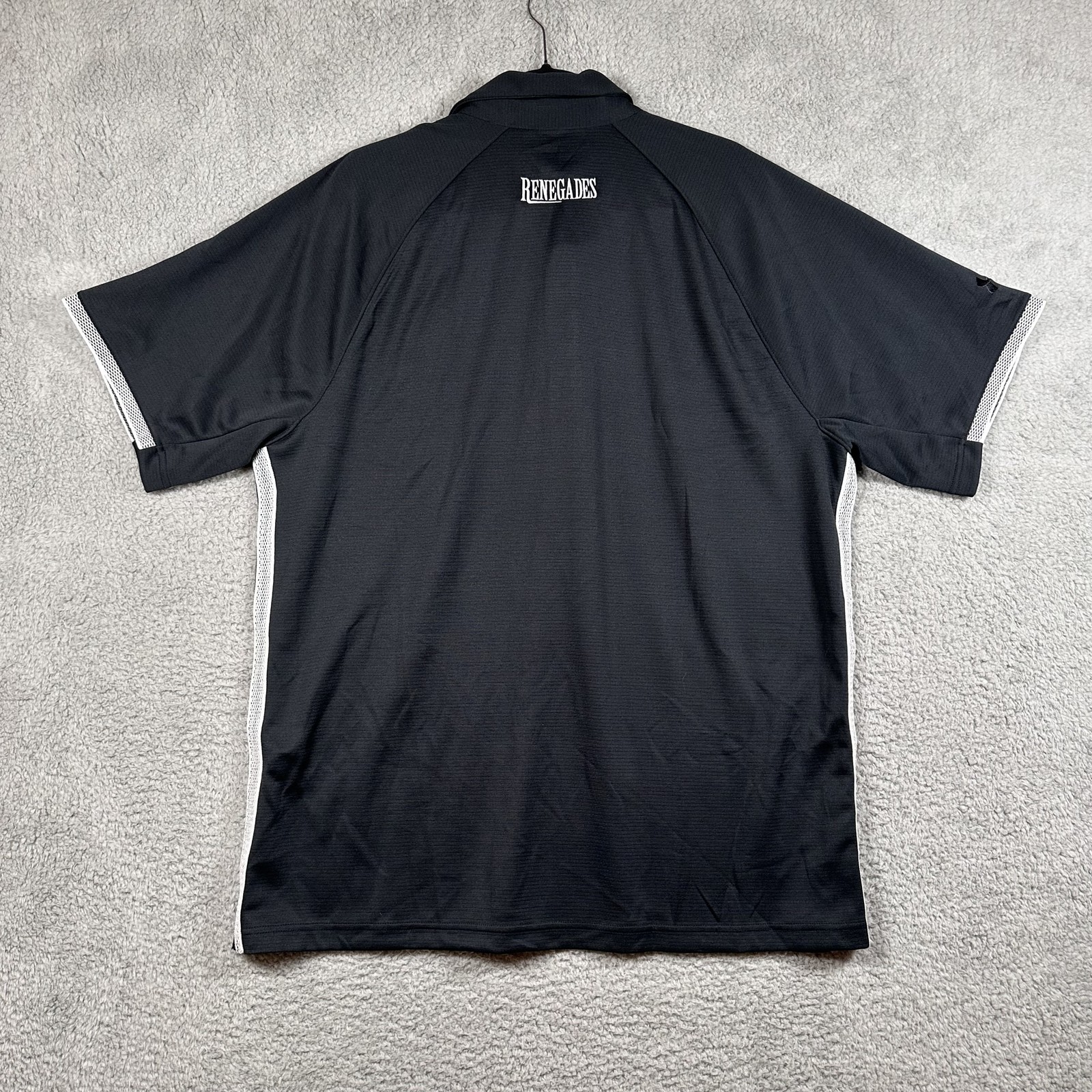 Hudson Valley Renegades Shirt Mens 2XL Black MiLB Baseball Under Armour HeatGear thumbnail 7