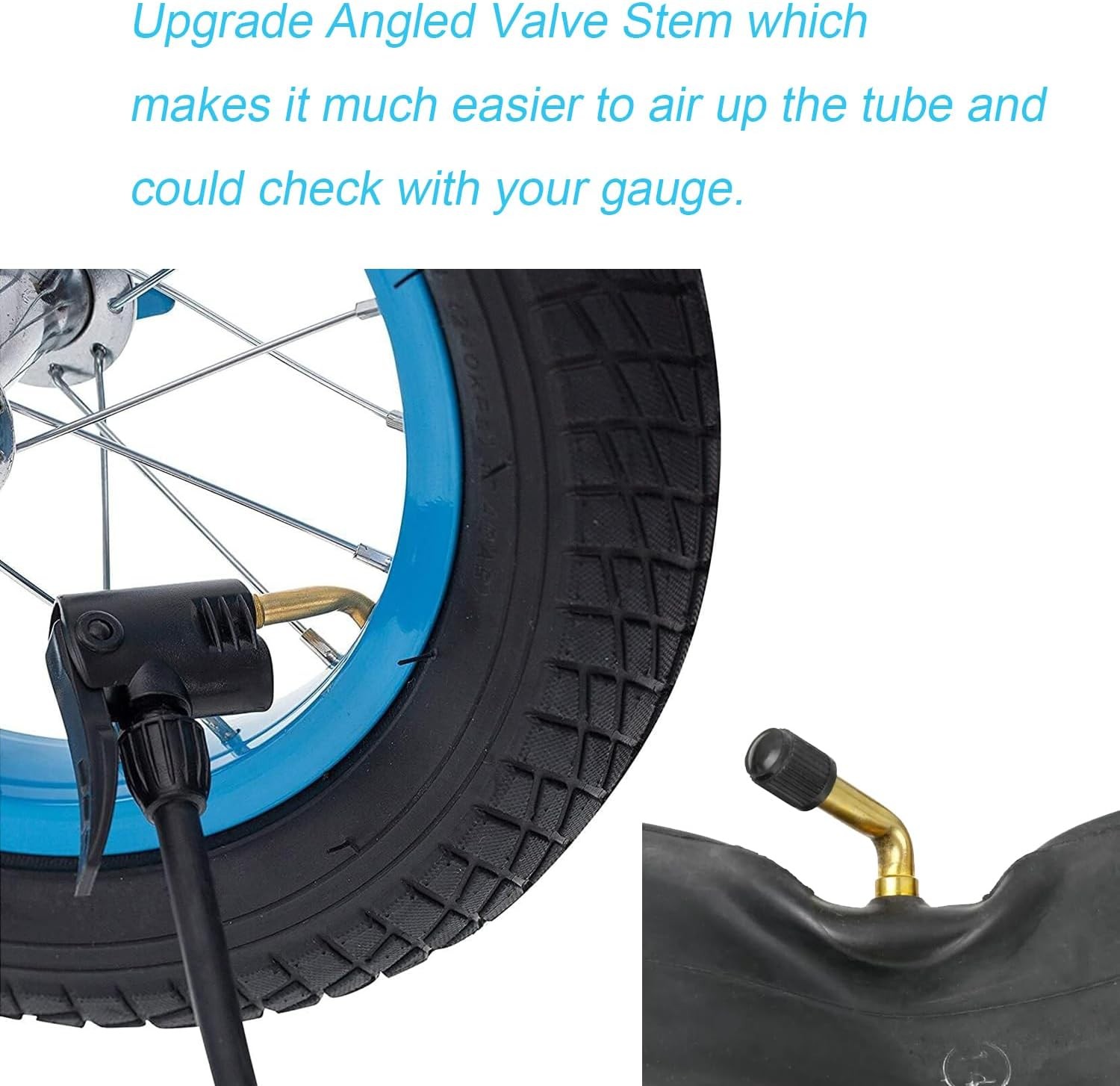 Loxan 2 Pack 14x2.125 Bike Inner Tubes Compatible with Jetson and 