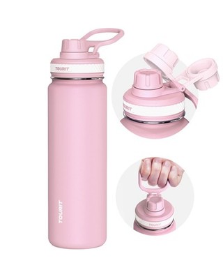 Termo 12H Para Cafe Te Agua Caliente Termico De 24 oz Acero Inoxidable Rosa