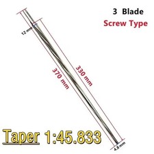 1ps Screw type reamer, wooden pipe instrument Oboe exclusive use reamer 4.8 12