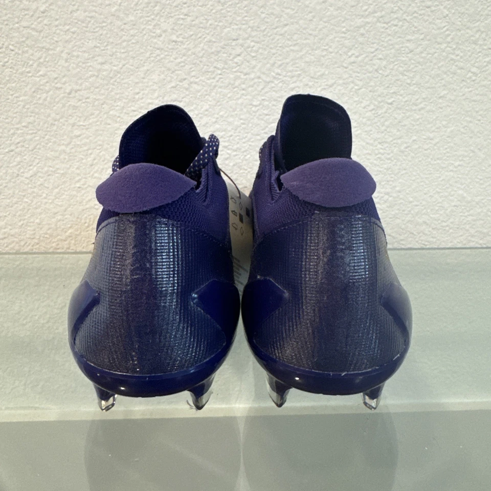 adidas Adizero Electric SM Purple Gold Football Cleats Men’s Size 12 New JH8635 - Image 4 of 4