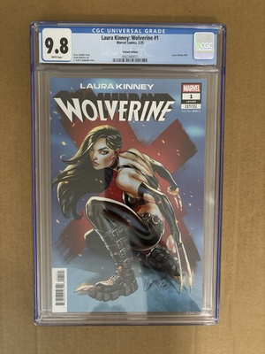 #ad Laura Kinney WOLVERINE #1 CGC 9.8 NM M J. Scott Campbell JSC 2025 X men X 23 $74.95