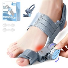 Bunion Corrector for Women  Men, Adjustable Knob Dual-Action Bunion Splint w...