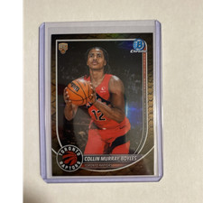 2025 Bowman Chrome Collin Murray-Boyles Rookie Chrome Toronto Raptors NBA