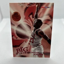 1996-97 Skybox NBA Hoops Michael Jordan 🔥 "The Big Finish" #176 Chicago Bulls 