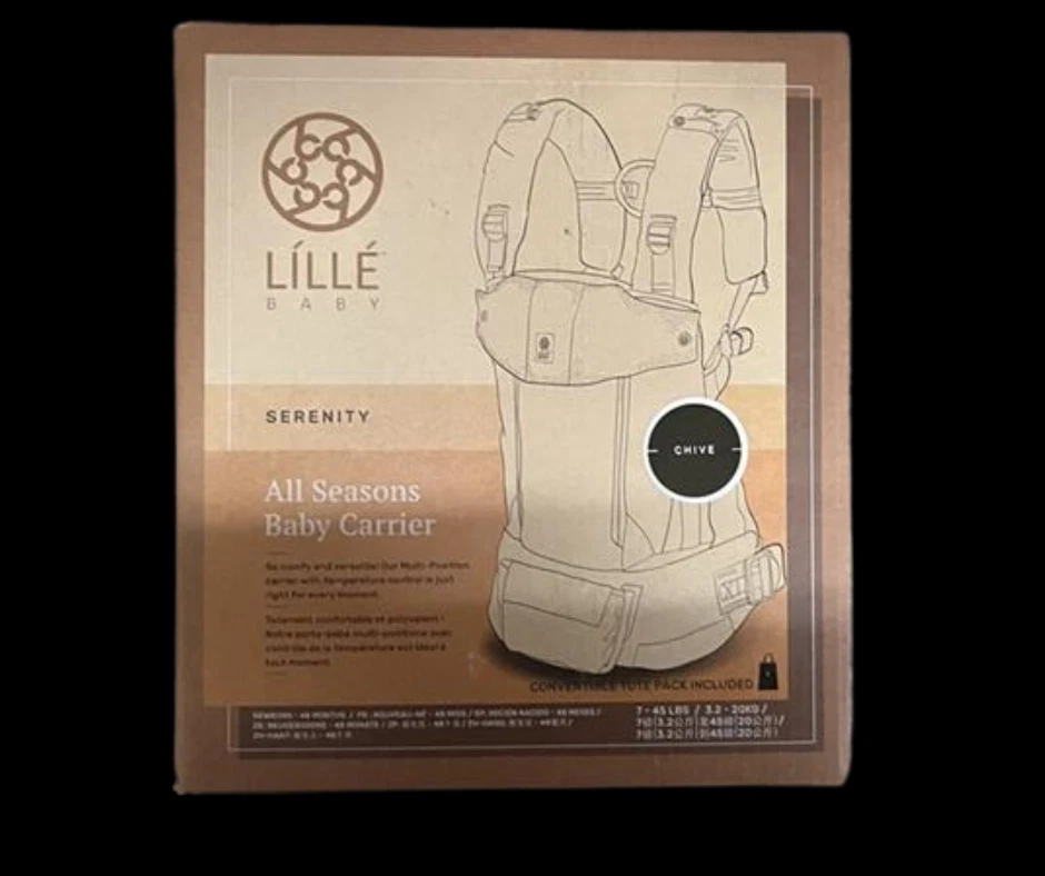 Lille Baby Serenity All Seasons Baby Carrier- Chive