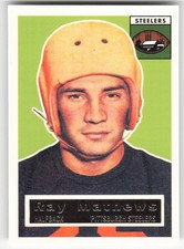 Ray Mathews, 1994 Topps Archives 1956, #75, Pittsburgh Steelers, Gold