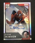 2025 Topps Chrome Marvel Steve McNiven Spider-Man Artist & Writer Auto #AA-SM