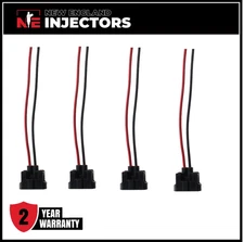 Set of 4 Keihin Injector Connectors Fits 2001 16450-PLD-003 Honda Civic EX 1.7L