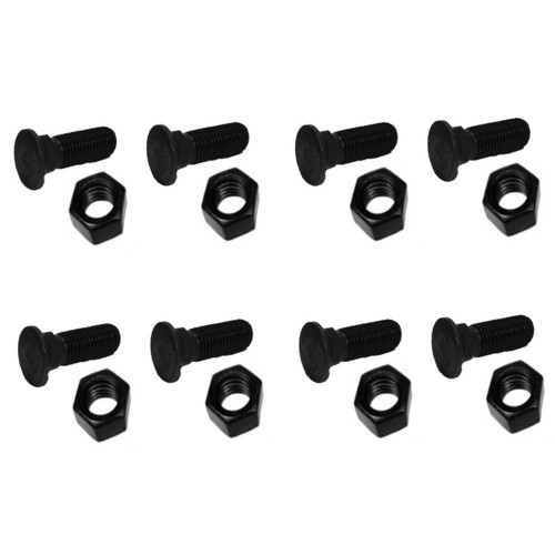 (8) Plow Bolt & Nut for Blades Cutting Edges 5/8-11x2 1/4 Grade 8 PM06705 - 第 1/5 張圖片