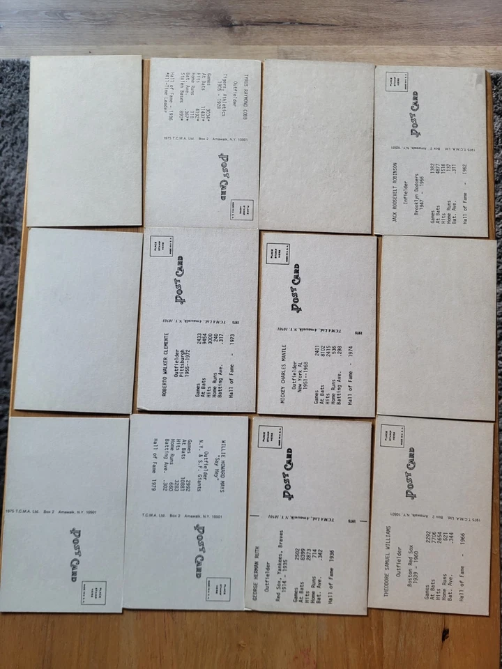 Jugador de béisbol vintage del Salón de la Fama 1973. Foto 2 de 2