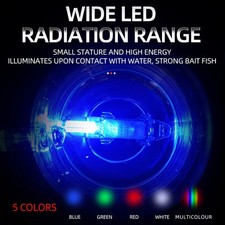 5 Luci Subacquee LED Per Pesca Notturna - Clip Goccia Profonda, Lampada Attrazione Pesci - Foto 2