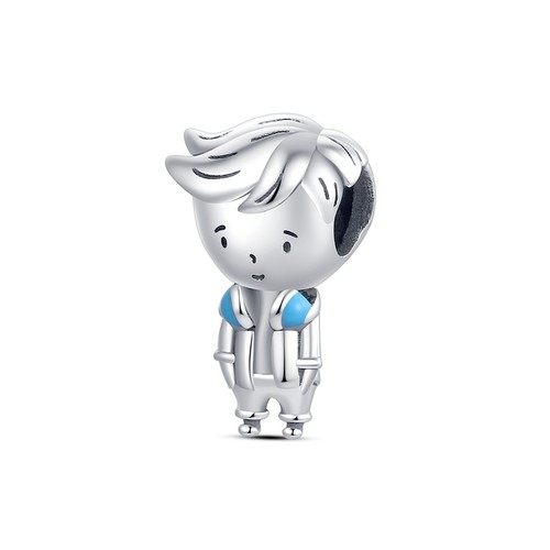 LAZA European 925 Sterling Silver DIY Charm Boy Girl Friend fit Women Bracelet