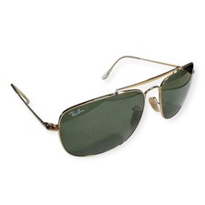 Ray-Ban RB3560 Aviator Sunglasses The Colonel Gold Pilot Vintage Shades Retro