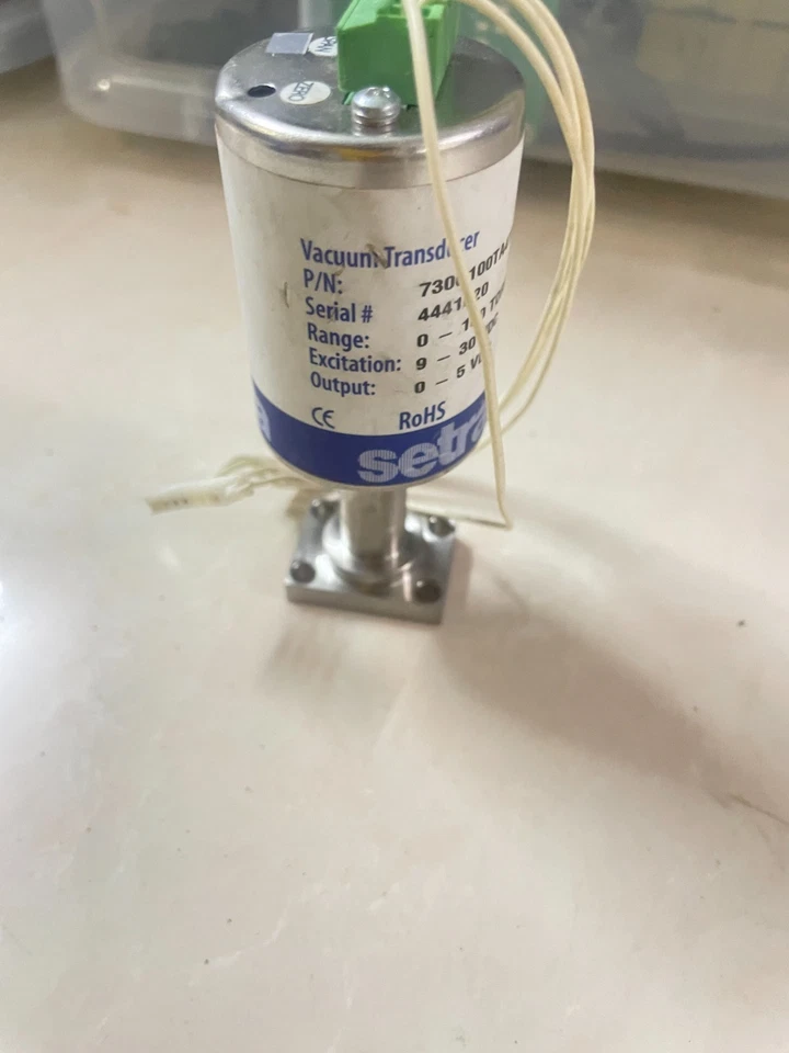Setra 730 Vacuum Transducer 730G-100T 730G100TA4T2BT1KC6 - Image 2 of 4