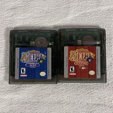 Legend Of Zelda Oracle Of Ages Seasons Nintendo Gameboy Color GBC Game Boy