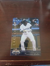 2012 Grandstand Lake County Captains Francisco Lindor (RC) Rookie Card. rookie card picture