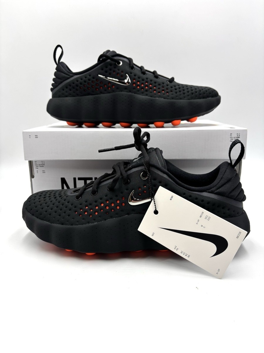 Nike Mind 002 Hyper Crimson Black Chrome Women Size 9.5 Men Size 8