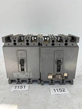 Westinghouse HFB3050 3-Pole 50A Circuit Breaker 600VAC Type HFB Industrial Use