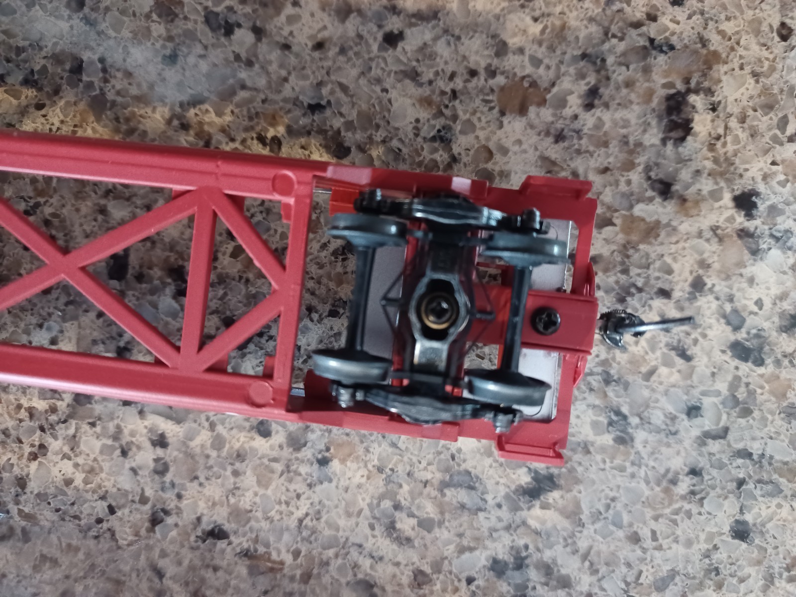 A-LINE-INTERMODAL-HUSKY STACK CONTAINER CAR- BN 3 UNIT SET -ITEM #47207-04