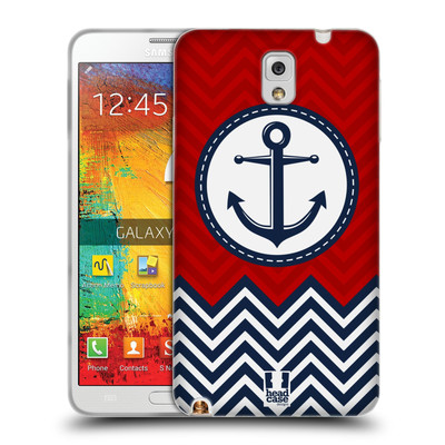 HEAD CASE DESIGNS ZIGZAG NAUTIQUE SOFT GEL CASE FOR SAMSUNG PHONES 2