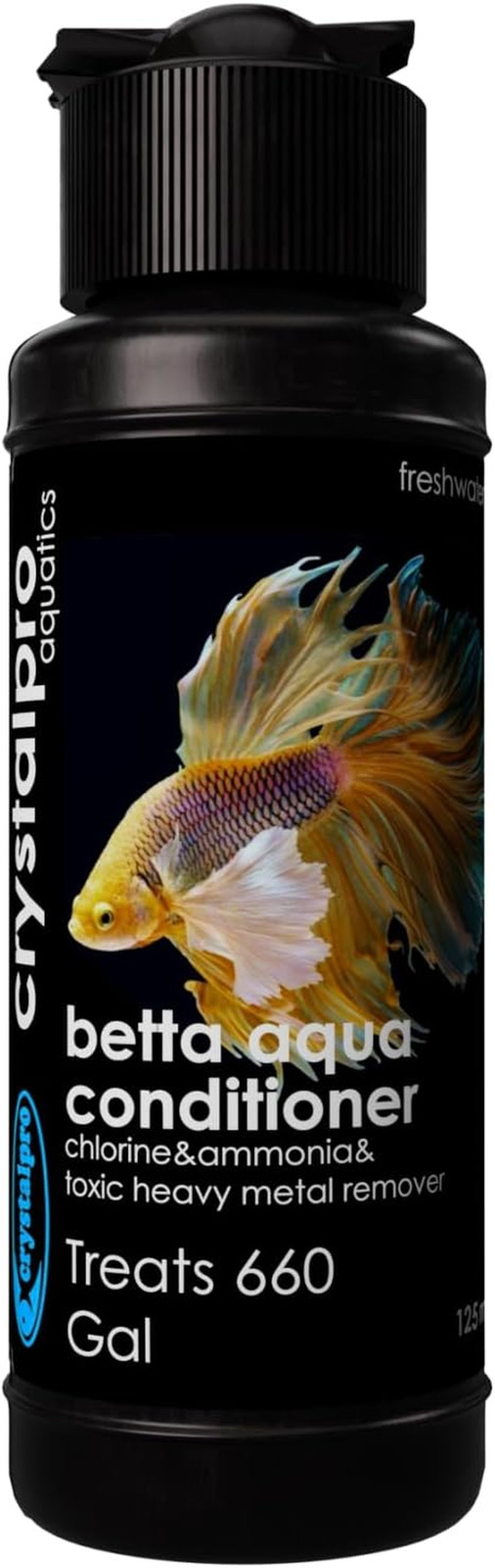 Betta Water Conditioner Treats 660 Gallons - Neutralizes Chlorine 4.2 Oz