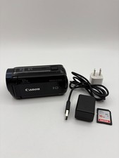 Canon Vixia HF R600 Video Camcorder Camera Black Full HD w/57x Zoom CMOS Bundle