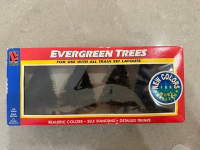 Vintage Life Like Products 1923 Collectible Evergreen Trees Scenery Display HO