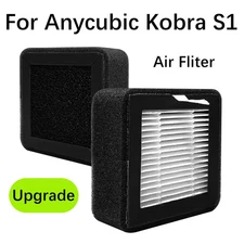 For Anycubic Kobra S1 Air Filter HEPA 13 Activated Carbon Reduce Harmful VOCs