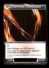  Casters’ Warsong 66/100 Mugic-Generic Chaotic 2008  4Kids Trading Card TCG CCG