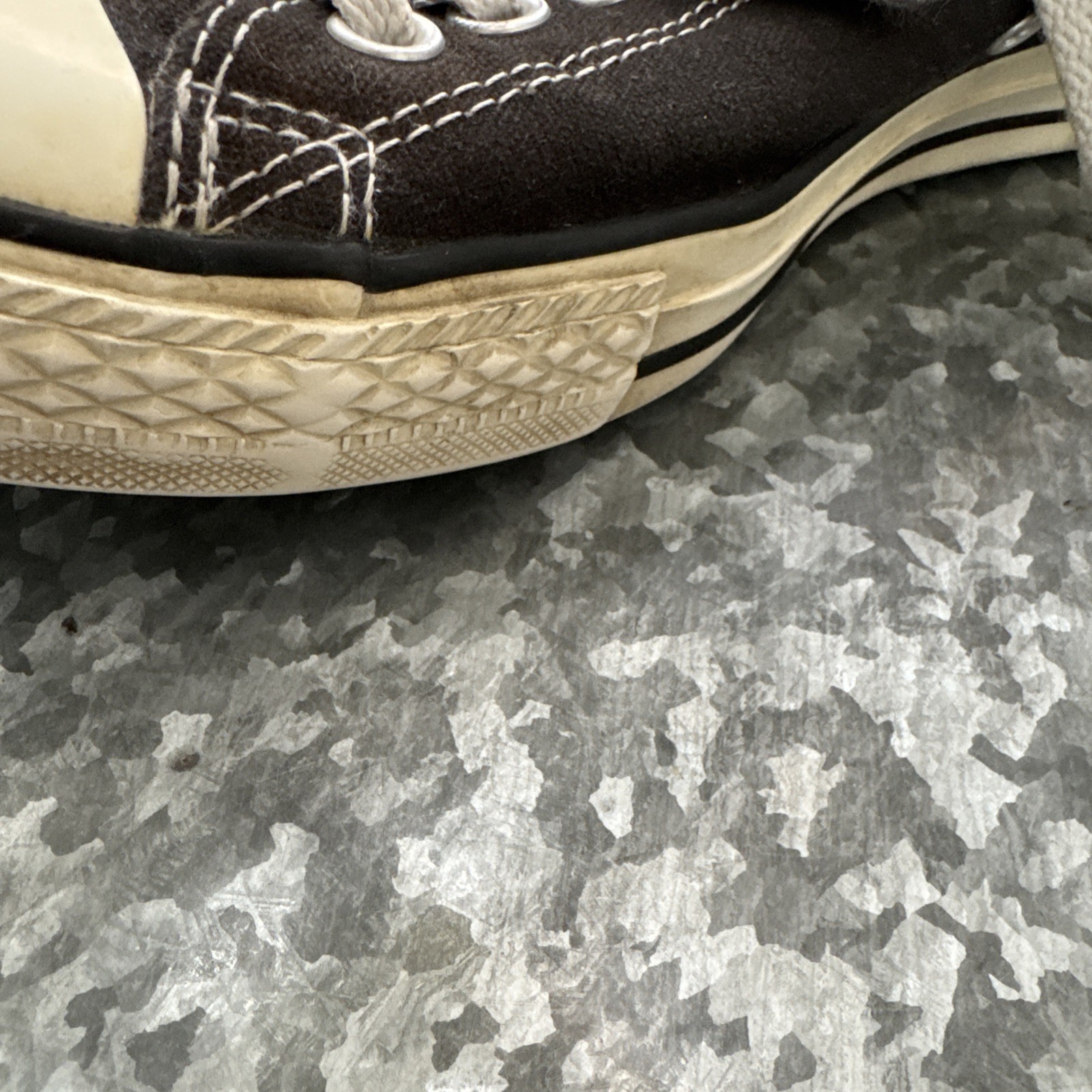 Men's Converse Chuck Taylor All Star Black size 9.5 pre owned retro unisex thumbnail 16