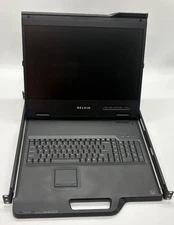 Belkin F1DC101H - 19-inch Rack LCD Widescreen Console tested KVM Monitor