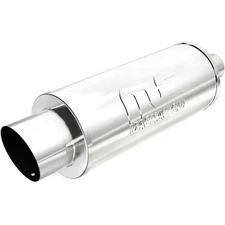 MagnaFlow Performance Exhaust Muffler 14821: 2.25"/4" Inlet/Outlet, 6x6x14"