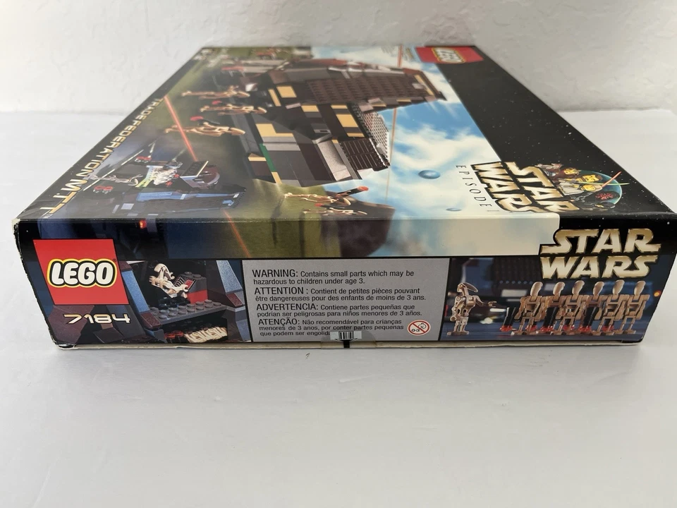 Lego 7184 STAR WARS TRADE FEDERATION DROID TRANSPORT 2000 NIB Rare! - Image 3 of 4