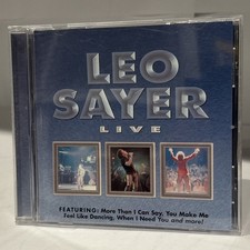 LEO SAYER - Leo Sayer Live - CD - Live - **Excellent Condition**