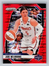 2024 Prizm WNBA Jade Melbourne #68 Red Pulsar /299 Washington Mystics
