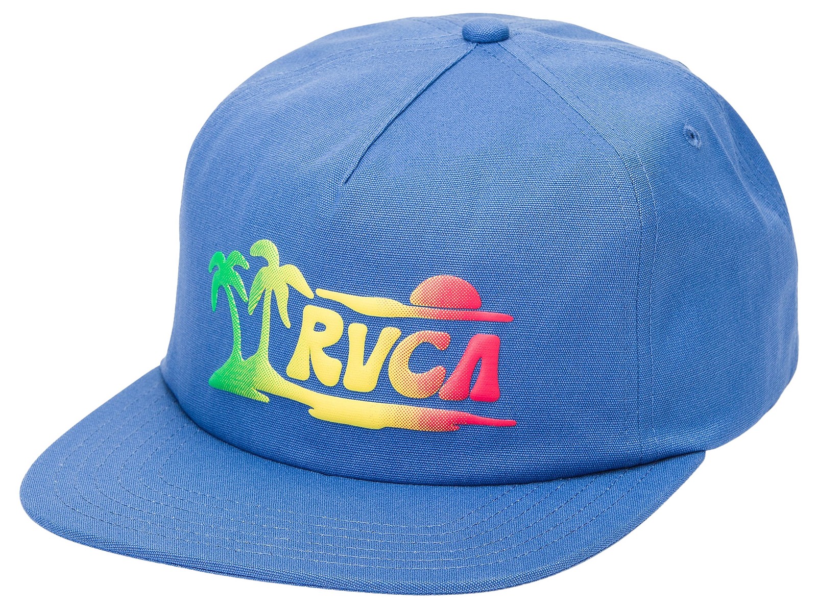 RVCA Freeman Snapback Hat - Federal Blue - New 5290₽