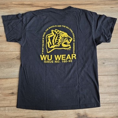 Rare Wu Wear Shaolin & The Wu-Tang Could Be Dangerous Shirt Mens Large Tiger