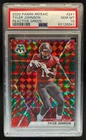 2020 Panini Mosaic Football Mosaic Reactive Green Tyler Johnson #241 PSA 10