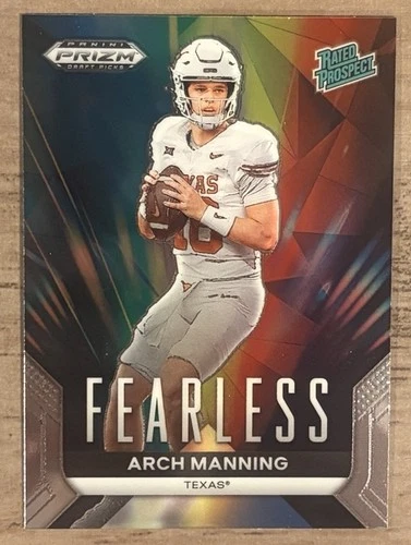 2024 Panini Prizm Draft Picks Arch Manning Fearless #F-AM Rookie RC