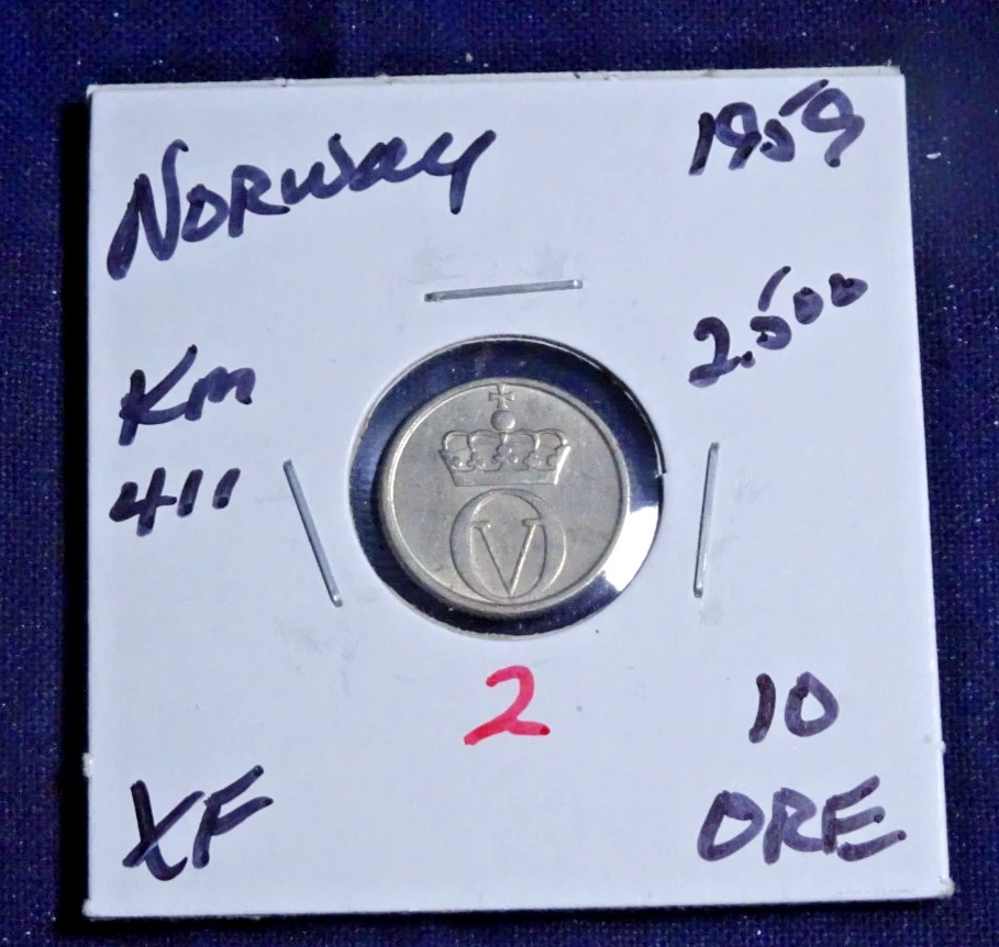 極希少◆北欧メロハー,AOR◆SILVERNITE/SO IT BEGAN 25+ 1959 Norwegian Coins for sale | Updated Oct 2026