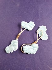 Vintage Y2K Blue Sheep Ponytail Holder Pair Hair Accessory 1-Z
