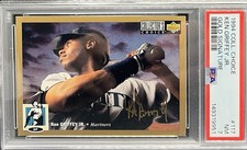 1994 Upper Deck Collector's Choice - Ken Griffey Jr #117 Gold Foil Signature