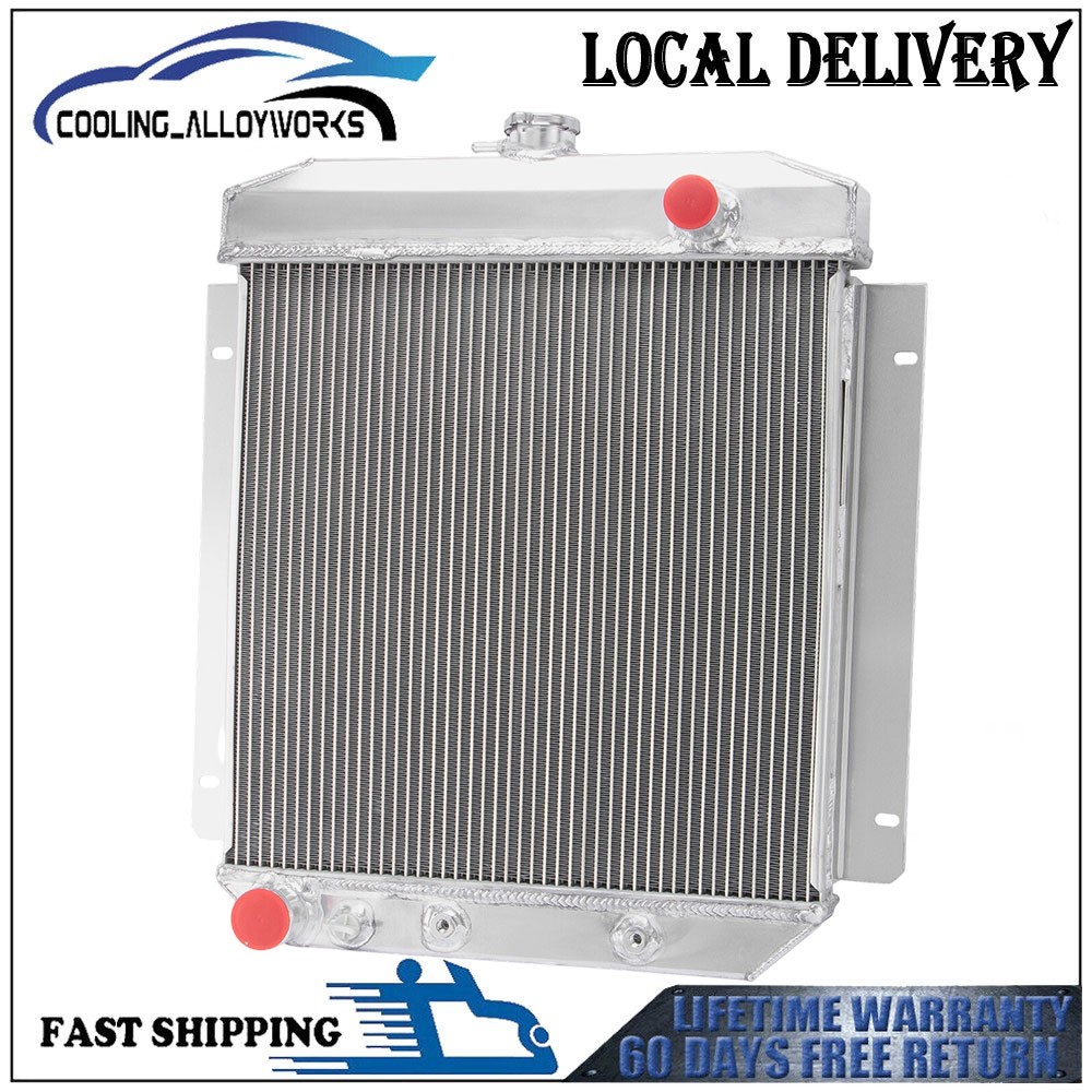 3 Row Radiator Fit 1954-1956 Ford Country Squire Fairlane Skyliner 4.4L 5.1L V8