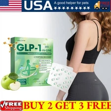 GLP-1 Six in One Health Essence Liquid Pearls,Apple Flavor,Weight&Health Support
