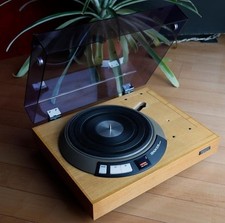 DENON DP-3000 Direct-Drive Turntable Record Player  DK-100 Wooden Cabinet Set