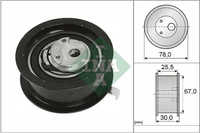Spannrolle Zahnriemen FüR Audi Ford Seat VW 80 B4 Stufenheck Avant A4 B5 A6 C4