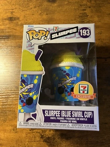 Funko Pop! Vinyl Figure 7-11 Slurpee Blue Swirl Cup #193