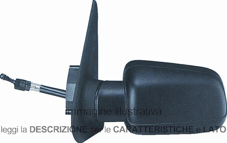 Specchio Retrovisore Citroen Zx 1991-1998 Meccanico Sinistro